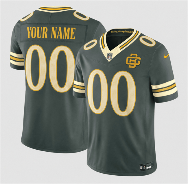 Women's Green Bay Packers ACTIVE PLAYER Custom Dark Green 2026 F.U.S.E. Rivalries Collection Limited Stitched Football Jersey(Run Small)